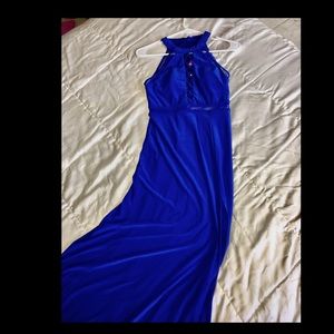 Morgan & Co. beautiful blue dress